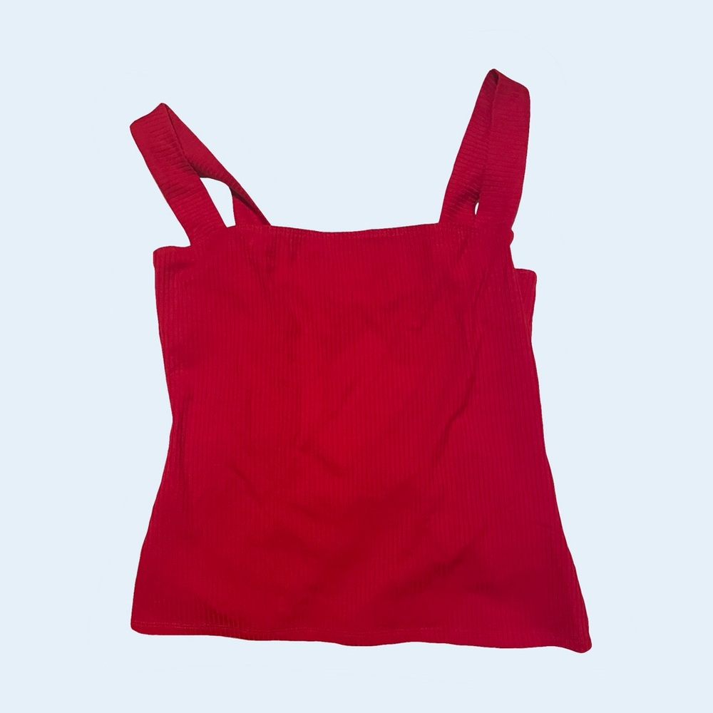 Reformation Red Camisole Top